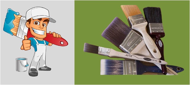 Types Of Wall Paint Brushes , Wall Paint Brush Types