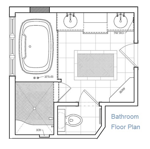 Bathroom Floor Plan