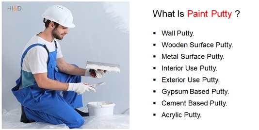 What Is Paint Putty , Putty DIY , Types Of Putty