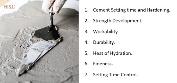 Properties Of Cement , Concrete Properties , Cement Properties , workability , Hydration