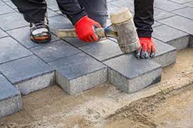 How To Install Concrete Pavers , outdoor flooring