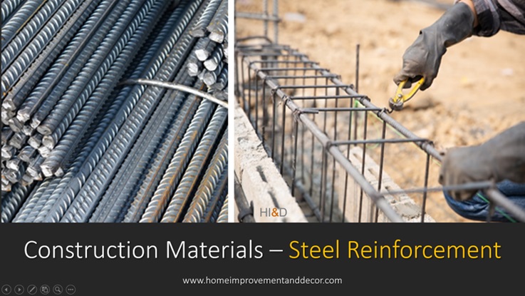 Steel Reinforcement , Steel Grades, RCC , Types Of Steel Bars