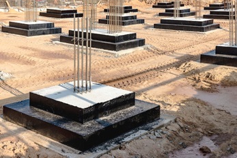Types Of Foundations , Column Footing, Building Foundation , Foundation Types , Foundation Construction