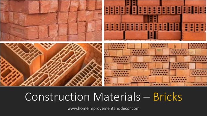 Bricks , Red Bricks, Fly ash Bricks, Types Of Brick, Clay Bricks , Solid Bricks, Hollow Bricks, Brick Masonry