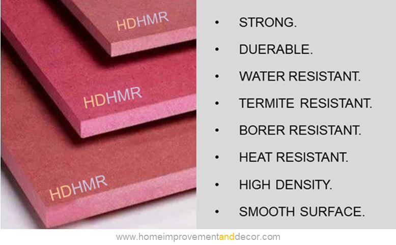 HDHMR Boards , Features , Properties Of HDHMR Boards , High Density High Moisture Resistant Boards